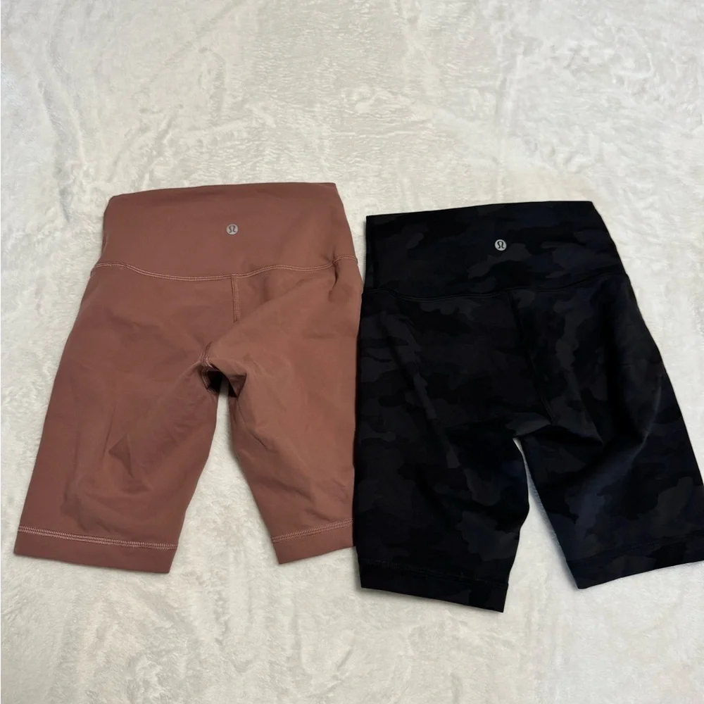 Two lululemon Align™ High-Rise Short 8